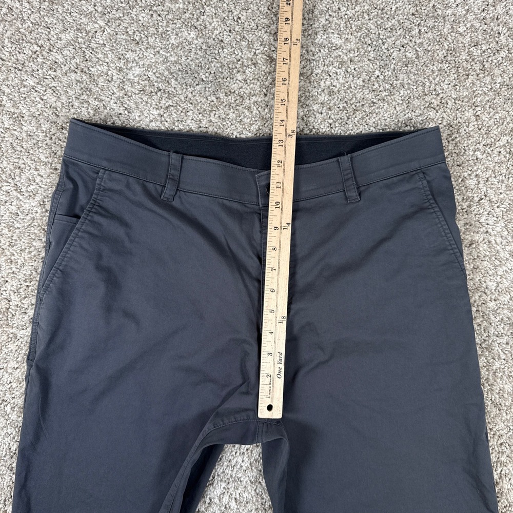 Nike Pants Mens 36x30 Dark Gray Dri FIT Chino‎ Stretch Golf Performance Trousers - Picture 7 of 15